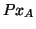$\displaystyle P\XOf{A}$