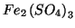 $Fe_2\left(SO_4\right)_3$