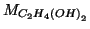 $\MWOf{C_2H_4\left(OH\right)_2}$