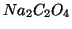 $Na_2C_2O_4$