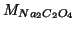 $\MWOf{Na_2C_2O_4}$
