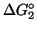 $\Delta{}G^\circ_2$