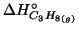 $\Delta{}H^\circ_{\Gaseous{C_3H_8}}$