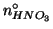 $n^\circ_{HNO_3}$