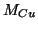 $\MWOf{Cu}$