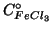 $\CZeroOf{FeCl_3}$