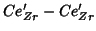 $Ce_{Zr}^{\prime}-Ce_{Zr}^{\prime}$