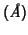 $(\mbox{\textit{\AA}})$