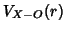 $V_{X-O}(r)$