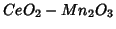 $CeO_2-Mn_2O_3$